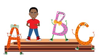 ABC Animated Hip Hop  Learning video for Toddlers and Kids 57  Nursery Rhymes and Kids songs [upl. by Enineg]