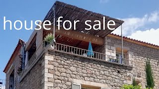 Artists stone house for sale between Stoupa amp Agios Nikolaos Messinia Greece [upl. by Aynekat]