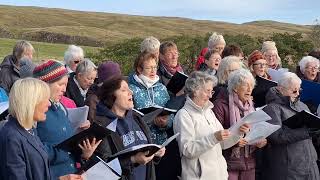 Tynedale Community Choir and Tarset Song Reivers at The Sill [upl. by Mozelle]