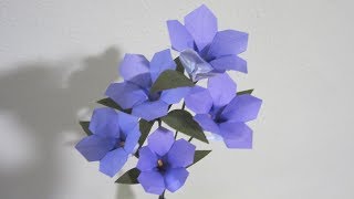 TUTORIAL  Paper Flowers Variation 1 [upl. by Ibrek]