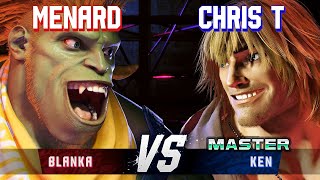 SF6 ▰ MENARD Blanka vs CHRIS TATARIAN Ken ▰ High Level Gameplay [upl. by Aruol234]