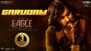 Garudam Lyrical Song  Eagle Movie Songs  Ravi Teja Kavya Thapar  Davzand  Icon Music South [upl. by Baer]