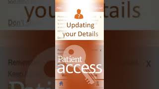 Registering and updating your details in Patient Access on Apple Devices [upl. by Basile746]