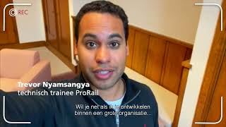 Het begin van Trevor bij het technisch traineeship van ProRail [upl. by Gilemette51]