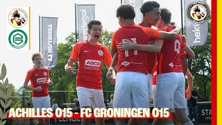 🔴🏆 Achilles O15  FC Groningen O15 [upl. by Enyad]