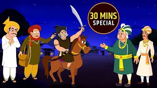 अकबर बीरबल की कहानी  Akbar Birbal Ki Kahani  Birbals Intelligence Story  Compilation  08 [upl. by Atinnor]