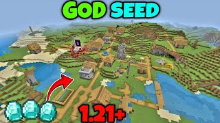 🔥God Seed For Minecraft 121 Bedrock And Pocket Edition  Seed Minecraft 121  Minecraft Seeds [upl. by Niko]