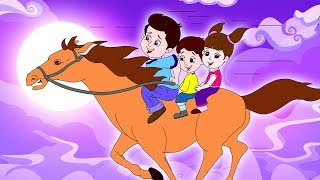 लकड़ी की काठी  Lakdi ki kathi  Popular Hindi Children Songs  Animated Songs by JingleToons [upl. by Elawalo]