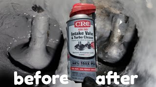 Best intake valve cleaner ISNT SAFE for turbochargers CRC [upl. by Lash]