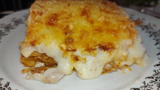 comment preparer des lasagnesauce béchamel  recette rapide أطيب لازانيا بصلصة البيشاميل و الجبنة [upl. by Teodoro]