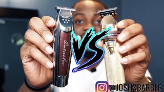 WAHL CORDLESS DETAILER LI VS BABYLISS GOLD FX TRIMMER [upl. by Chane]