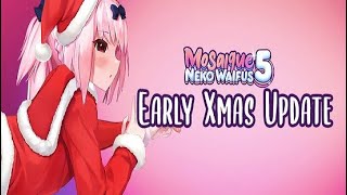 Mosaique Neko Waifus 5  New puzzle Christmas theme [upl. by Aderb]