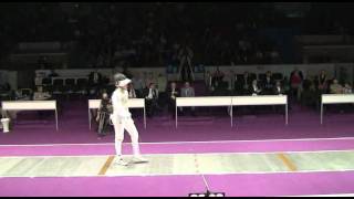 Final mens foil Grand Prix St Petersburg 2011 Cassara vs Baldini [upl. by Mahla]