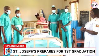 St Josephs Hospital Kitgum School of Nursing and Midwifery prepares for 1st graduation [upl. by Hestia]