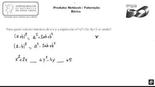 Exercícios Resolvidos  Produtos Notáveis  Exercício 1  Básico [upl. by Odawa414]