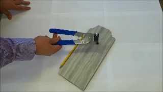 How To Cut Tile With Handheld Tile Cutters [upl. by Raye]