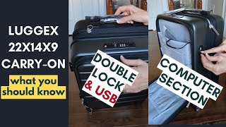 Luggex VS Samsonite Omni Carry On Suitcases [upl. by Lieberman]