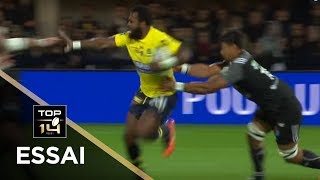 TOP 14  Essai Alivereti RAKA 2 ASM  Clermont  Brive  J4  Saison 20172018 [upl. by Rahr]