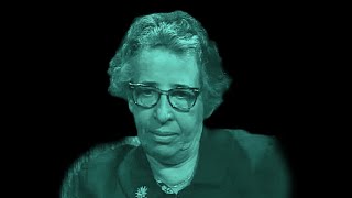 Hannah Arendt über ihr Leben Interview mit Günter Gaus 1964 [upl. by Annil234]