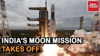 India Launches Chandrayaan 2 Successfully Joins Elite Club Of US Russia amp China [upl. by Anneyehc447]