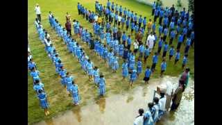 Amar Shonar Bangla at Saint Monica School Kewachala Bangladesh [upl. by Einnaj]