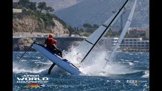 49er  Nacra 17 Sailing Highlights and Crashes  2018 Junior Worlds [upl. by Terti]