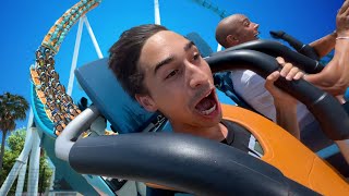 RIDING EVERY RIDE AT SEAWORLD ORLANDO IN 2023 worst experience ever [upl. by Atinwahs69]