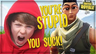 Trolling Kids in Playgrounds with Zach  Fortnite Battle Royale [upl. by Anrahs]