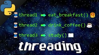 Python multithreading 🧵 [upl. by Northey20]