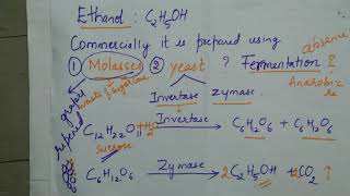 Commercially important alcohols class 12PUC II NCERT [upl. by Ahsaet]