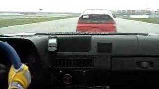 Porsche 944 vs Hondas at CalSpeedway [upl. by Notneb]