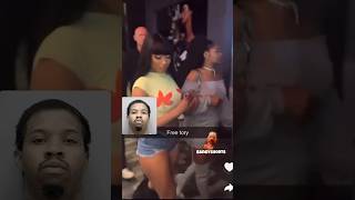 Fans shout free Tory lanez as Megan thee stallion walks past them [upl. by Ellimahs]