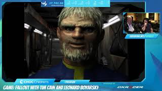 Fallout with Tim Cain and Leonard Boyarsky Obsidians Livestream [upl. by Ahsiral]