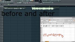 melodyne before and after [upl. by Yenhoj327]