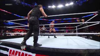 WWE Main Event  Randy Orton vs Antonio Cesaro Jan 16 2013 [upl. by Canon]