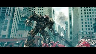 Transformers Dark of the Moon Megatron Vs Sentinel Prime Bluray Edition [upl. by Yhtur]