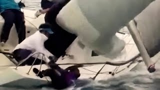 Unbelievable Sailing Disaster Strikes In The Worst Way Possible💀💀 [upl. by Anema]