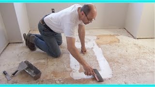 How to Fix Repair Squeaking Floor Как устранить скрип пола [upl. by Myke]