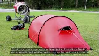 Handling your Hilleberg tent in strong winds [upl. by Dov]