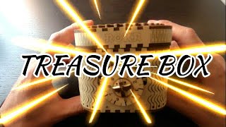 BUILD VIDEO 3D wooden puzzle  ROBOTIME Treasure box [upl. by Favien]