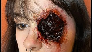 Missing Eye SFX Makeup Tutorial [upl. by Aitetel]