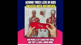 Aching tired legs in kids treated with orthotics [upl. by Lana561]