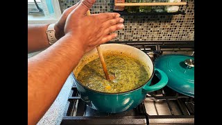 Delicious and Nutritious Callaloo  CaribbeanPotcom [upl. by Ahsiekam21]