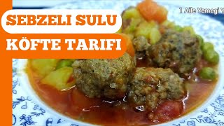 Bu tarif efsane👌Salçalı Sulu Köfte tarifi  Evde Sulu Köfte Tarifi Yapılışı  Sulu Köfte Tarifi [upl. by Ofilia]