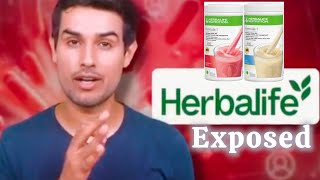 Dhruv Rathee Exposes Herbalife The Truth About Their Shakes amp Supplements exposed dhruvrathee [upl. by Hocker409]