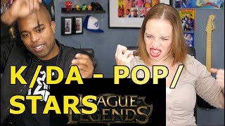 KDA  POPSTARS ft Madison Beer GIDLE Jaira Burns  League of Legends REACTION 🔥 [upl. by Zaragoza]