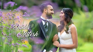 Mitesh amp Janki  Winstanley House Leicester  Civil Ceremony amp Reception  wedding video highlight [upl. by Keligot789]