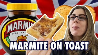 Great British Food Guide 1  How to make Marmite on Toast [upl. by Freemon]