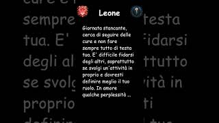 Leone oroscopo di martedì 18 giugno 2024 dalla Stanza Esoterica short [upl. by Giff587]