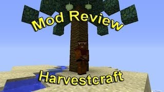 Minecraft 164 Harvestcraft mod review [upl. by Melessa]